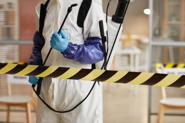 Professional Biohazard technician working in New Holstein, WI